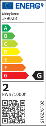 ΦΩΤΙΣΤΙΚΟ ΑΛΟΥΜ.ΕΠΕΚΤΕΙΝΟΜΕΝΟ ΧΩΝΕΥΤΟ+ΑΝΙΧΝΕΥΤΗ 2W CCT 230V IP20 - 3-9028 - Image 3