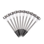 GloboStar® 71521-10 ΣΕΤ 10 Τεμαχίων Αυτόνομα Ηλιακά Φωτιστικά LED SMD 1W 40lm με Ενσωματωμένη Μπαταρία 600mAh - Φωτοβολταϊκό Πάνελ με Αισθητήρα Ημέρας-Νύχτας Αδιάβροχο IP65 Φανάρι Κήπου Στρογγυλό Θερμό Λευκό 2700K - Image 2