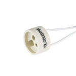 GloboStar® LAMPHOLDER 78951 Ντουί GU10 Πορσελάνης με 15cm Καλώδιο - IP20 - Φ2.7 x Μ15cm - 5 Χρόνια Εγγύηση - Image 4