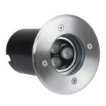 GloboStar® UNDERWATER-LUNTA 90403 Υποβρύχιο Χωνευτό Κινούμενο Φωτιστικό Σποτ Ειδικό για Σιντριβάνια LED 12W 1020lm 60° DC 24V Αδιάβροχο IP68 Φ12 x Υ13cm RGBW DMX512 - Ανοξείδωτο Ατσάλι - 3 Years Warranty - Image 2