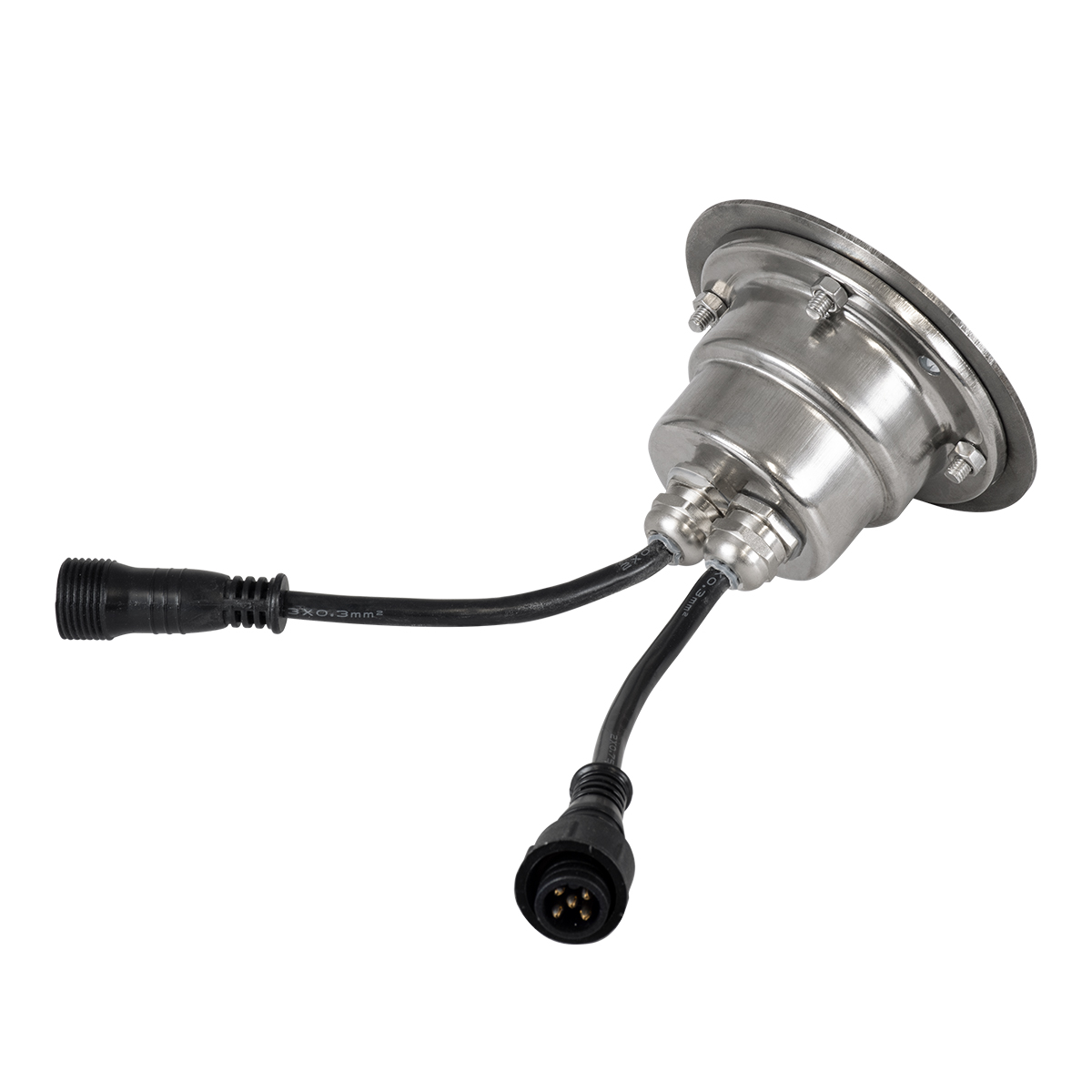 GloboStar® UNDERWATER-GUNE 90406 Υποβρύχιο Χωνευτό Φωτιστικό Σποτ Ειδικό για Σιντριβάνια LED 12W 1020lm 60° DC 24V Αδιάβροχο IP68 Φ10 x Υ7.5cm RGBW DMX512 - Ανοξείδωτο Ατσάλι - 3 Years Warranty - Image 10