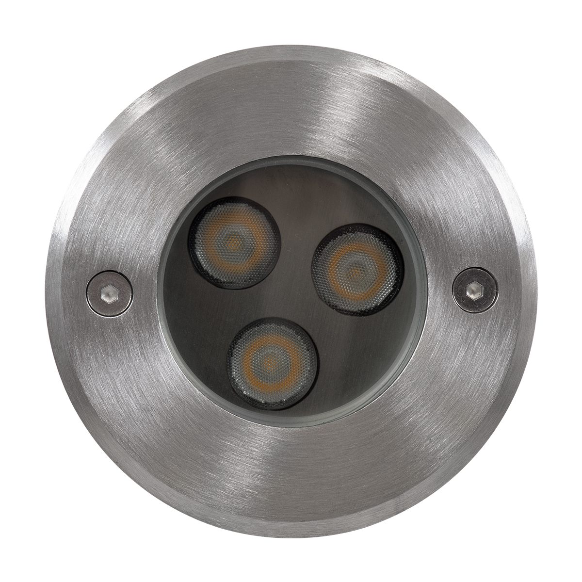 GLOBOSTAR® UNDERWATERHUNI 90414 Υποβρύχιο Χωνευτό Σποτ για Σιντριβάνια/Πισίνες LED 3W 270lm 30° DC 24V Αδιάβροχο IP68 Θερμό Λευκό 2700K Dimmable - Bridgelux SMD Chip - Ανοξείδωτο Ατσάλι SS304 - Μ10 x Π10 x Υ7.5cm / Q9.5cm - 3 Χρόνια Εγγύηση - Image 3