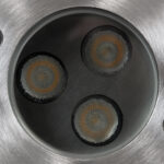 GLOBOSTAR® UNDERWATERHUNI 90414 Υποβρύχιο Χωνευτό Σποτ για Σιντριβάνια/Πισίνες LED 3W 270lm 30° DC 24V Αδιάβροχο IP68 Θερμό Λευκό 2700K Dimmable - Bridgelux SMD Chip - Ανοξείδωτο Ατσάλι SS304 - Μ10 x Π10 x Υ7.5cm / Q9.5cm - 3 Χρόνια Εγγύηση - Image 6