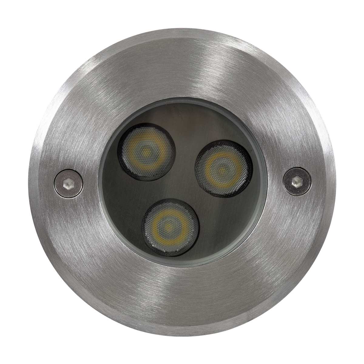 GLOBOSTAR® UNDERWATERHUNI 90415 Υποβρύχιο Χωνευτό Σποτ για Σιντριβάνια/Πισίνες LED 3W 300lm 30° DC 24V Αδιάβροχο IP68 Ψυχρό Λευκό 6000K Dimmable - Bridgelux SMD Chip - Ανοξείδωτο Ατσάλι SS304 - Μ10 x Π10 x Υ7.5cm / Q9.5cm - 3 Χρόνια Εγγύηση - Image 3