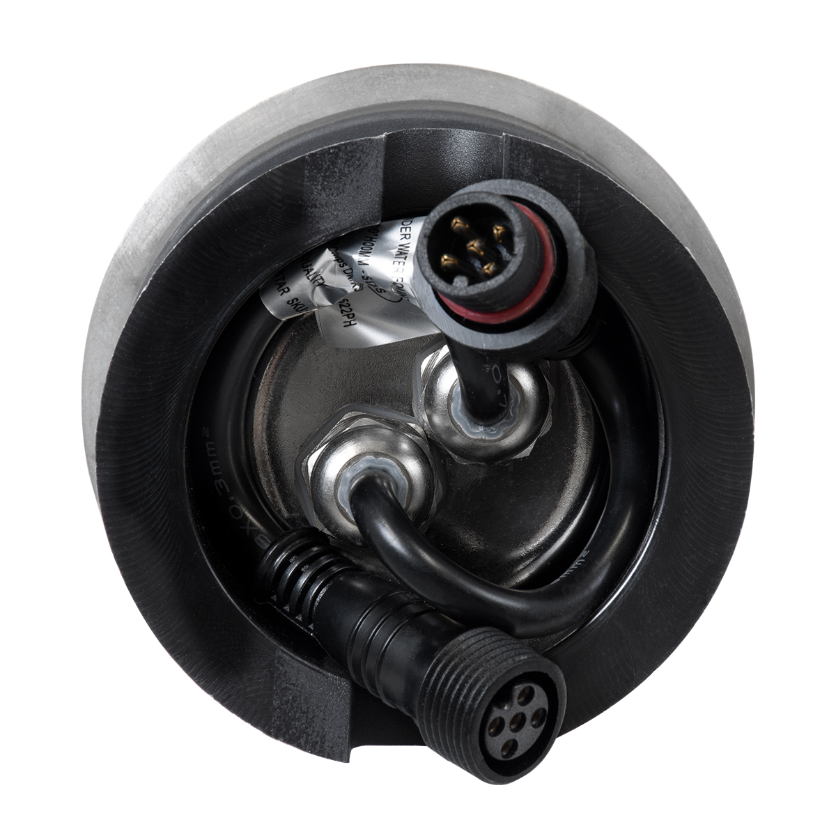 GLOBOSTAR® UNDERWATERHUNI 90416 Υποβρύχιο Χωνευτό Σποτ για Σιντριβάνια/Πισίνες LED 3W 300lm 30° DC 24V Αδιάβροχο IP68 Πολύχρωμο RGBW Dimmable DMX512 - Bridgelux SMD Chip - Ανοξείδωτο Ατσάλι SS304 - Μ10 x Π10 x Υ7.5cm / Q9.5 - 3 Χρόνια Εγγύηση - Image 4