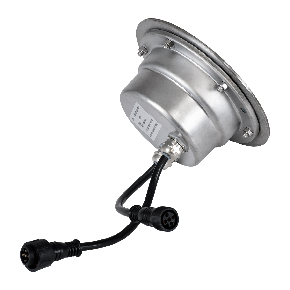 GLOBOSTAR® UNDERWATERYUNI 90419 Υποβρύχιο Χωνευτό Σποτ για Σιντριβάνια/Πισίνες LED 6W 600lm 30° DC 24V Αδιάβροχο IP68 Πολύχρωμο RGBW Dimmable DMX512 - Bridgelux SMD Chip - Ανοξείδωτο Ατσάλι SS304 - Μ15 x Π15 x Υ10cm / Q14cm - 3 Χρόνια Εγγύηση - Image 10