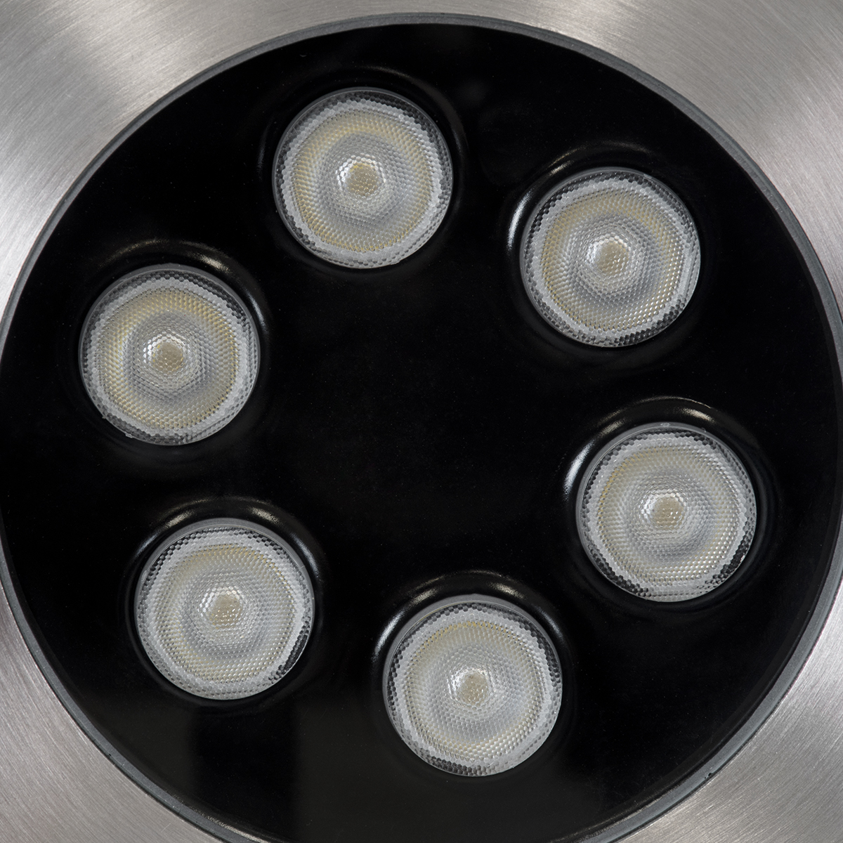 GLOBOSTAR® UNDERWATERYUNI 90419 Υποβρύχιο Χωνευτό Σποτ για Σιντριβάνια/Πισίνες LED 6W 600lm 30° DC 24V Αδιάβροχο IP68 Πολύχρωμο RGBW Dimmable DMX512 - Bridgelux SMD Chip - Ανοξείδωτο Ατσάλι SS304 - Μ15 x Π15 x Υ10cm / Q14cm - 3 Χρόνια Εγγύηση - Image 6