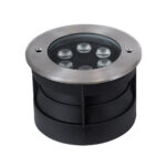 GLOBOSTAR® UNDERWATERYUNI 90419 Υποβρύχιο Χωνευτό Σποτ για Σιντριβάνια/Πισίνες LED 6W 600lm 30° DC 24V Αδιάβροχο IP68 Πολύχρωμο RGBW Dimmable DMX512 - Bridgelux SMD Chip - Ανοξείδωτο Ατσάλι SS304 - Μ15 x Π15 x Υ10cm / Q14cm - 3 Χρόνια Εγγύηση - Image 7