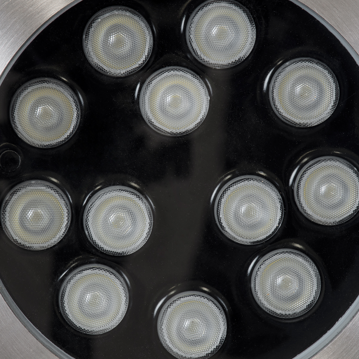 GLOBOSTAR® UNDERWATERTUNI 90422 Υποβρύχιο Χωνευτό Σποτ για Σιντριβάνια/Πισίνες LED 12W 1200lm 30° DC 24V Αδιάβροχο IP68 Πολύχρωμο RGBW Dimmable DMX512 - Bridgelux SMD Chip - Ανοξείδωτο Ατσάλι SS304 - Μ18 x Π18 x Υ11cm / Q17.5 - 3 Χρόνια Εγγύηση - Image 6