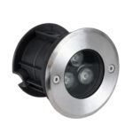 GloboStar® UNDERWATER-JULIA 90563 Υποβρύχιο Χωνευτό Φωτιστικό Σποτ Ειδικό για Σιντριβάνια LED 3W 285lm 15° DC 24V Αδιάβροχο IP68 Φ10 x Υ7.5cm Φυσικό Λευκό 4500K - Ανοξείδωτο Ατσάλι - 3 Χρόνια Εγγύηση - Image 2