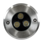 GloboStar® UNDERWATER-JULIA 90563 Υποβρύχιο Χωνευτό Φωτιστικό Σποτ Ειδικό για Σιντριβάνια LED 3W 285lm 15° DC 24V Αδιάβροχο IP68 Φ10 x Υ7.5cm Φυσικό Λευκό 4500K - Ανοξείδωτο Ατσάλι - 3 Χρόνια Εγγύηση - Image 3