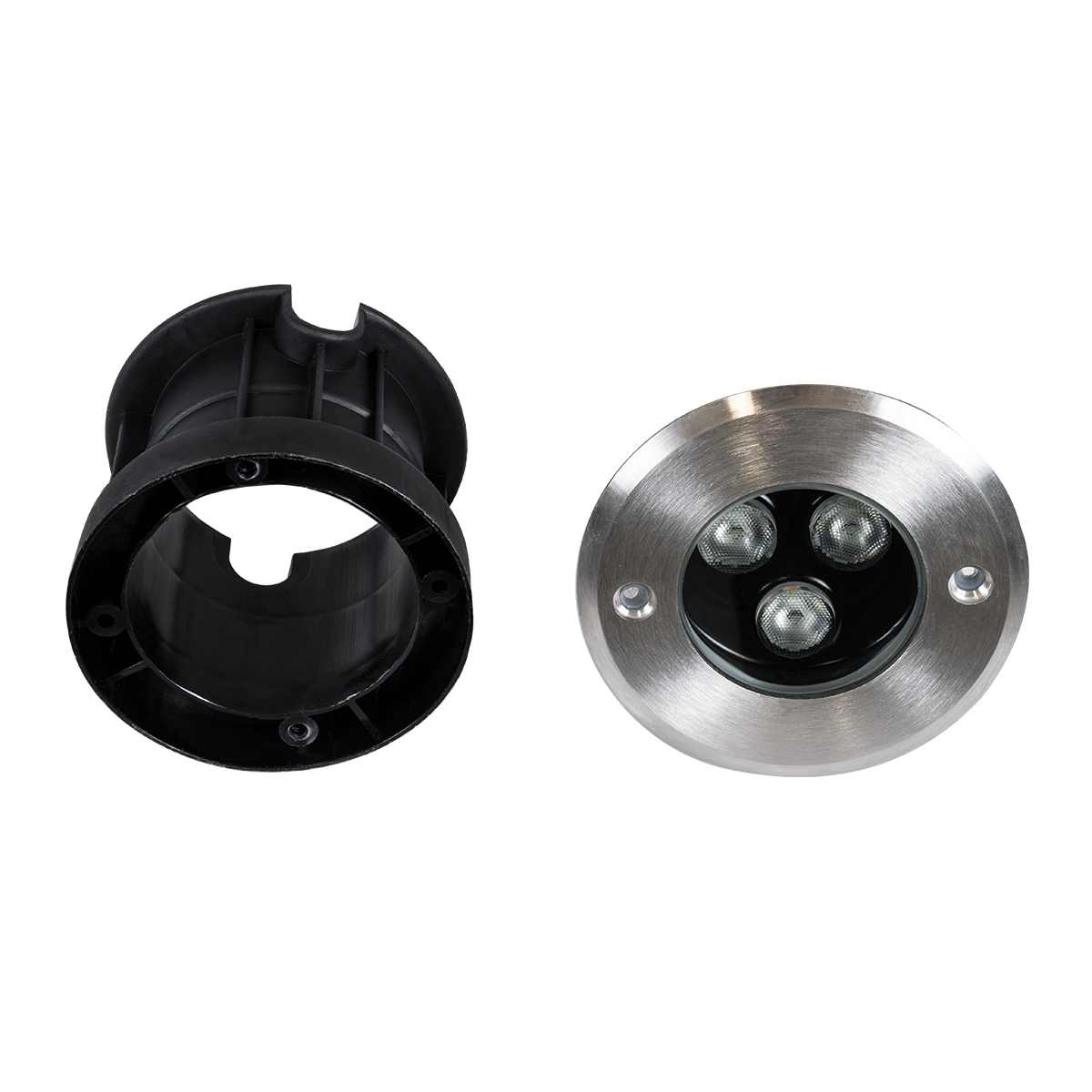 GloboStar® UNDERWATER-JULIA 90563 Υποβρύχιο Χωνευτό Φωτιστικό Σποτ Ειδικό για Σιντριβάνια LED 3W 285lm 15° DC 24V Αδιάβροχο IP68 Φ10 x Υ7.5cm Φυσικό Λευκό 4500K - Ανοξείδωτο Ατσάλι - 3 Χρόνια Εγγύηση - Image 9