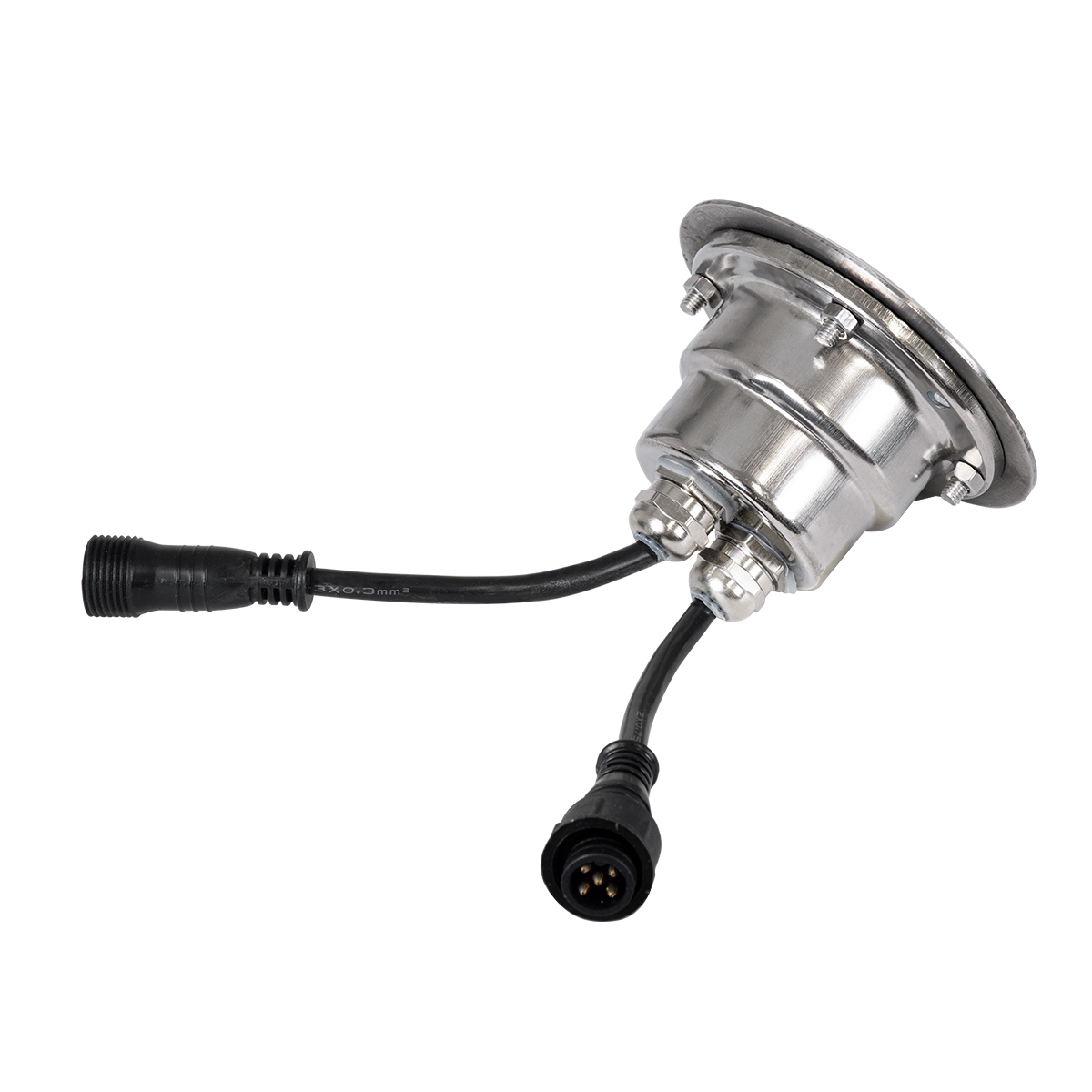 GloboStar® UNDERWATER-JULIA 90564 Υποβρύχιο Χωνευτό Φωτιστικό Σποτ Ειδικό για Σιντριβάνια LED 3W 255lm 15° DC 24V Αδιάβροχο IP68 Φ10 x Υ7.5cm RGBW DMX512 - Ανοξείδωτο Ατσάλι - 3 Years Warranty - Image 10