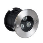 GloboStar® UNDERWATER-JULIA 90564 Υποβρύχιο Χωνευτό Φωτιστικό Σποτ Ειδικό για Σιντριβάνια LED 3W 255lm 15° DC 24V Αδιάβροχο IP68 Φ10 x Υ7.5cm RGBW DMX512 - Ανοξείδωτο Ατσάλι - 3 Years Warranty - Image 2