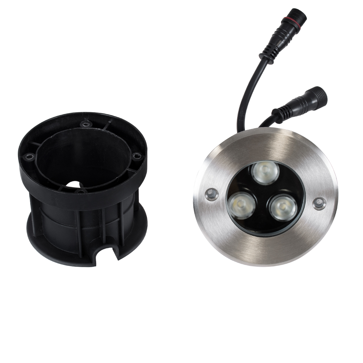 GloboStar® UNDERWATER-JULIA 90564 Υποβρύχιο Χωνευτό Φωτιστικό Σποτ Ειδικό για Σιντριβάνια LED 3W 255lm 15° DC 24V Αδιάβροχο IP68 Φ10 x Υ7.5cm RGBW DMX512 - Ανοξείδωτο Ατσάλι - 3 Years Warranty - Image 8