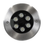 GloboStar® UNDERWATER-JULIA 90567 Υποβρύχιο Χωνευτό Φωτιστικό Σποτ Ειδικό για Σιντριβάνια LED 6W 510lm 15° DC 24V Αδιάβροχο IP68 Φ15 x Υ10.2cm RGBW DMX512 - Ανοξείδωτο Ατσάλι - 3 Years Warranty - Image 3