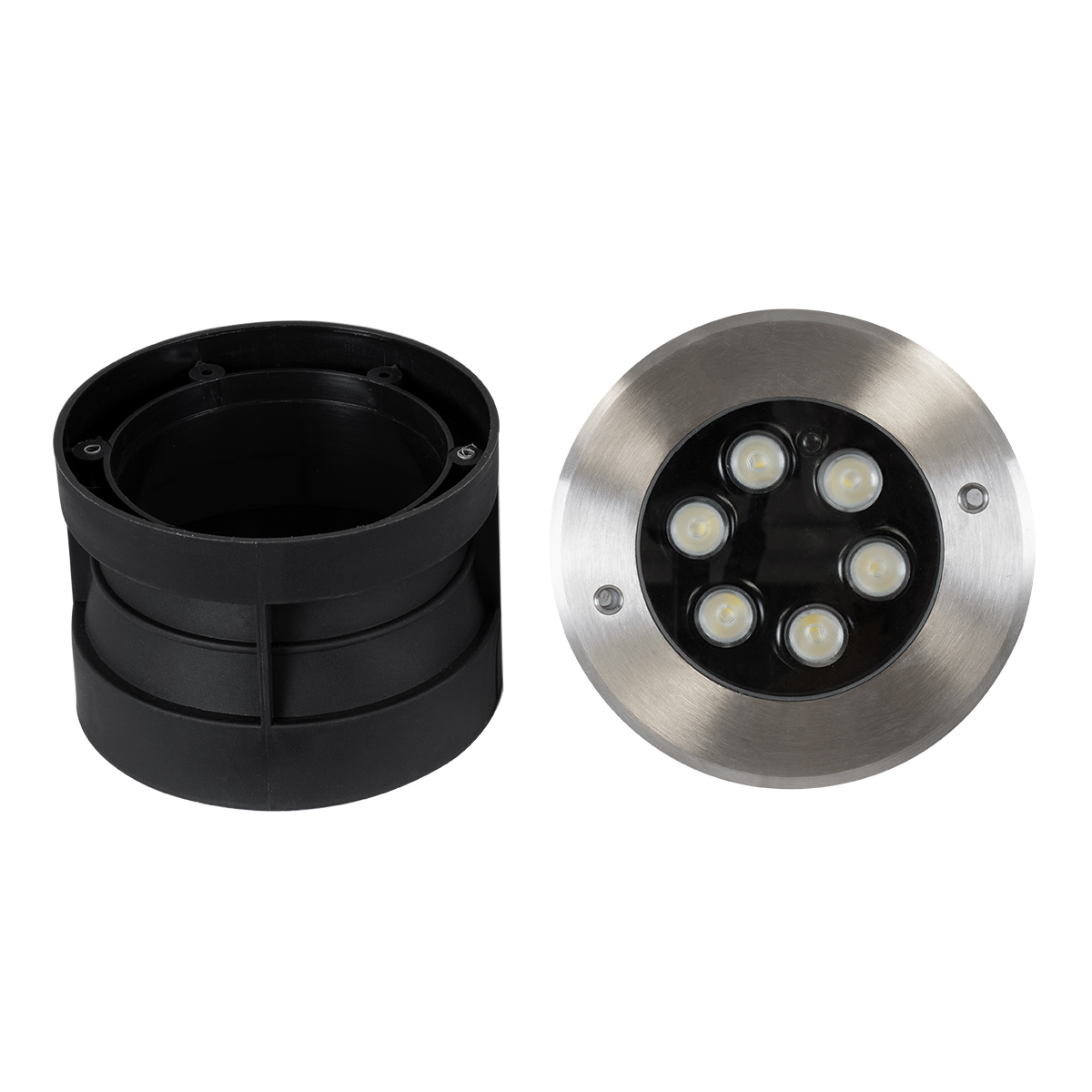 GloboStar® UNDERWATER-JULIA 90567 Υποβρύχιο Χωνευτό Φωτιστικό Σποτ Ειδικό για Σιντριβάνια LED 6W 510lm 15° DC 24V Αδιάβροχο IP68 Φ15 x Υ10.2cm RGBW DMX512 - Ανοξείδωτο Ατσάλι - 3 Years Warranty - Image 8