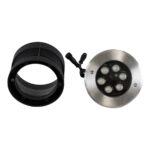 GloboStar® UNDERWATER-JULIA 90567 Υποβρύχιο Χωνευτό Φωτιστικό Σποτ Ειδικό για Σιντριβάνια LED 6W 510lm 15° DC 24V Αδιάβροχο IP68 Φ15 x Υ10.2cm RGBW DMX512 - Ανοξείδωτο Ατσάλι - 3 Years Warranty - Image 9