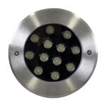 GloboStar® UNDERWATER-JULIA 90569 Υποβρύχιο Χωνευτό Φωτιστικό Σποτ Ειδικό για Σιντριβάνια LED 12W 1140lm 15° DC 24V Αδιάβροχο IP68 Φ18 x Υ11.2cm Φυσικό Λευκό 4500K - Ανοξείδωτο Ατσάλι - 3 Χρόνια Εγγύηση - Image 3