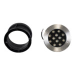 GloboStar® UNDERWATER-JULIA 90569 Υποβρύχιο Χωνευτό Φωτιστικό Σποτ Ειδικό για Σιντριβάνια LED 12W 1140lm 15° DC 24V Αδιάβροχο IP68 Φ18 x Υ11.2cm Φυσικό Λευκό 4500K - Ανοξείδωτο Ατσάλι - 3 Χρόνια Εγγύηση - Image 9