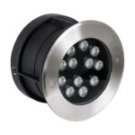 GloboStar® UNDERWATER-JULIA 90570 Υποβρύχιο Χωνευτό Φωτιστικό Σποτ Ειδικό για Σιντριβάνια LED 12W 1020lm 15° DC 24V Αδιάβροχο IP68 Φ18 x Υ11.2cm RGBW DMX512 - Ανοξείδωτο Ατσάλι - 3 Years Warranty - Image 2