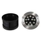 GloboStar® UNDERWATER-JULIA 90570 Υποβρύχιο Χωνευτό Φωτιστικό Σποτ Ειδικό για Σιντριβάνια LED 12W 1020lm 15° DC 24V Αδιάβροχο IP68 Φ18 x Υ11.2cm RGBW DMX512 - Ανοξείδωτο Ατσάλι - 3 Years Warranty - Image 8