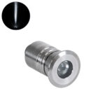 GLOBOSTAR® UNDERWATERDANI 90412 Υποβρύχιο Χωνευτό Σποτ για Σιντριβάνια/Πισίνες LED 1W 100lm 5° DC 24V Αδιάβροχο IP68 Ψυχρό Λευκό 6000K Dimmable - Bridgelux SMD Chip - Ανοξείδωτο Ατσάλι SS304 - Μ3 x Π3 x Υ5cm / Q2.5cm - 3 Χρόνια Εγγύηση