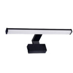 LED ΦΩΤΙΣΤΙΚΟ ΛΟΥΤΡΟΥ ΑΛΟΥΜΙΝΙΟ&PC 80cm 12W IP44 CCT ΜΑΥΡΟ - 3-801281