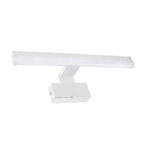 LED ΦΩΤΙΣΤ.ΛΟΥΤΡΟΥ ΣΤΡΟΓΓΥΛΟ ΑΛΟΥΜΙΝΙΟ&PC 40cm 8W IP44 CCT ΛΕΥΚΟ - 3-040880