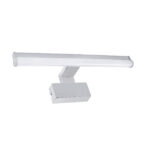 LED ΦΩΤΙΣΤ.ΛΟΥΤΡΟΥ ΣΤΡΟΓΓΥΛΟ ΑΛΟΥΜΙΝΙΟ&PC 40cm 8W IP44 CCTΣΑΤΙΝΕ - 3-0408866