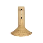 GLOBOSTAR® KALIA 01964 Boho Φωτιστικό Τοίχου - Απλίκα με Ντουί 1 x E27 AC 220-240V IP20 - Μπεζ - Μ33 x Π36 x Υ42cm - Image 2