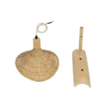 GLOBOSTAR® KALIA 01964 Boho Φωτιστικό Τοίχου - Απλίκα με Ντουί 1 x E27 AC 220-240V IP20 - Μπεζ - Μ33 x Π36 x Υ42cm - Image 7