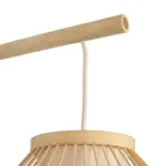 GLOBOSTAR® TULUM 01971 Boho Φωτιστικό Τοίχου - Απλίκα με Ντουί 1 x E27 AC 220-240V IP20 - Μπεζ - Μ24 x Π32 x Υ55cm - Image 5