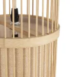 GLOBOSTAR® NOMAD 01972 Boho Φωτιστικό Τοίχου - Απλίκα με Ντουί 1 x E27 AC 220-240V IP20 - Μπεζ - Μ16 x Π28 x Υ50cm - Image 4