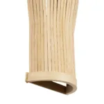 GLOBOSTAR® CHORD 01975 Boho Φωτιστικό Τοίχου - Απλίκα με Ντουί 1 x E27 AC 220-240V IP20 - Μπεζ - Μ20 x Π10 x Υ38.5cm - Image 4