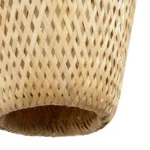 GLOBOSTAR® SELVA 01977 Boho Φωτιστικό Τοίχου - Απλίκα με Ντουί 1 x E27 AC 220-240V IP20 - Μπεζ - Μ24 x Π32 x Υ56cm - Image 4