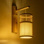 GLOBOSTAR® TULUM 01978 Boho Φωτιστικό Τοίχου - Απλίκα με Ντουί 1 x E27 AC 220-240V IP20 - Μπεζ - Μ16 x Π26.5 x Υ47cm