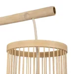 GLOBOSTAR® TULUM 01978 Boho Φωτιστικό Τοίχου - Απλίκα με Ντουί 1 x E27 AC 220-240V IP20 - Μπεζ - Μ16 x Π26.5 x Υ47cm - Image 6