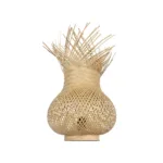 GLOBOSTAR® FARAH 01980 Boho Επιτραπέζιο Φωτιστικό Πορτατίφ με Ντουί 1 x E27 AC 220-240V IP20 - Μπεζ - Μ30 x Π30 x Υ46cm - Image 3