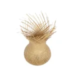 GLOBOSTAR® FARAH 01980 Boho Επιτραπέζιο Φωτιστικό Πορτατίφ με Ντουί 1 x E27 AC 220-240V IP20 - Μπεζ - Μ30 x Π30 x Υ46cm - Image 4