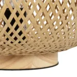 GLOBOSTAR® FARAH 01980 Boho Επιτραπέζιο Φωτιστικό Πορτατίφ με Ντουί 1 x E27 AC 220-240V IP20 - Μπεζ - Μ30 x Π30 x Υ46cm - Image 6