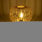 GLOBOSTAR® CHORD 01990 Boho Επιτραπέζιο Φωτιστικό Πορτατίφ με Ντουί 1 x E27 AC 220-240V IP20 - Μπεζ - Μ31 x Π31 x Υ43cm