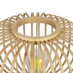 GLOBOSTAR® CHORD 01990 Boho Επιτραπέζιο Φωτιστικό Πορτατίφ με Ντουί 1 x E27 AC 220-240V IP20 - Μπεζ - Μ31 x Π31 x Υ43cm - Image 7