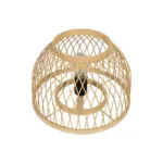 GLOBOSTAR® NOMAD 01998 Boho Επιτραπέζιο Φωτιστικό Πορτατίφ με Ντουί 1 x E27 AC 220-240V IP20 - Μπεζ - Μ30 x Π30 x Υ30cm - Image 4