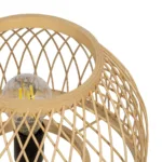 GLOBOSTAR® NOMAD 01998 Boho Επιτραπέζιο Φωτιστικό Πορτατίφ με Ντουί 1 x E27 AC 220-240V IP20 - Μπεζ - Μ30 x Π30 x Υ30cm - Image 6