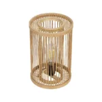 GLOBOSTAR® NOMAD 02000 Boho Επιτραπέζιο Φωτιστικό Πορτατίφ με Ντουί 1 x E27 AC 220-240V IP20 - Μπεζ - Μ20 x Π20 x Υ30cm - Image 4