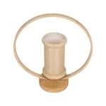 GLOBOSTAR® TULUMKO 02007 Boho Επιτραπέζιο Φωτιστικό Πορτατίφ με Ντουί 1 x E27 AC 220-240V IP20 - Μπεζ - Μ30 x Π12 x Υ32cm - Image 4