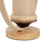 GLOBOSTAR® TULUMKO 02007 Boho Επιτραπέζιο Φωτιστικό Πορτατίφ με Ντουί 1 x E27 AC 220-240V IP20 - Μπεζ - Μ30 x Π12 x Υ32cm - Image 6