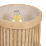 GLOBOSTAR® TULUMKO 02008 Boho Επιτραπέζιο Φωτιστικό Πορτατίφ με Ντουί 1 x E27 AC 220-240V IP20 - Μπεζ - Μ30 x Π12 x Υ32cm - Image 7