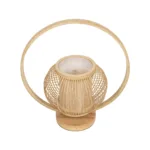 GLOBOSTAR® TULUMKO 02009 Boho Επιτραπέζιο Φωτιστικό Πορτατίφ με Ντουί 1 x E27 AC 220-240V IP20 - Μπεζ - Μ30 x Π18 x Υ32cm - Image 4